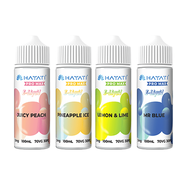 0mg Hayati Pro Max 100ml Shortfill (70VG/30PG) - PRONTO VAPES