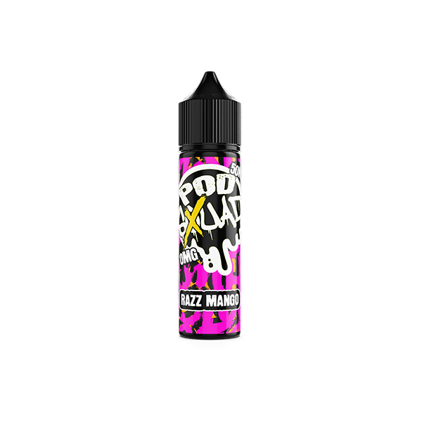 0mg Pod Squad 50ml E - liquid (50VG/50PG) - PRONTO VAPES