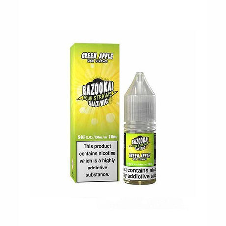 10mg Bazooka Sour Straws 10ml Nic Salts (50VG/50PG) - PRONTO VAPES