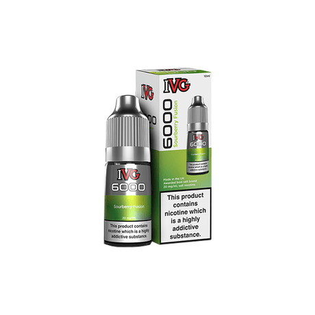 10mg I VG 6000 10ml Nic Salts (50VG/50PG) - PRONTO VAPES