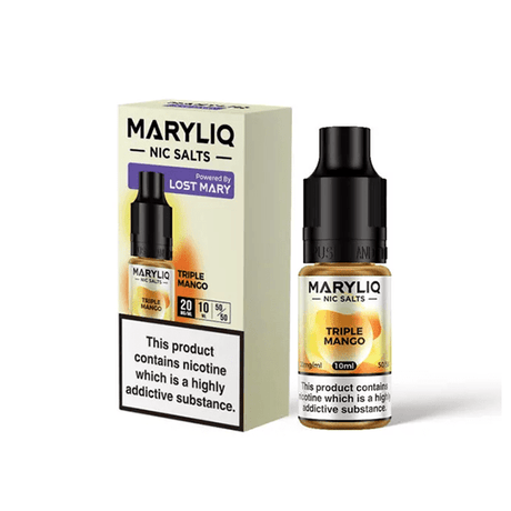 10mg MARYLIQ Nic Salt By Lost Mary 10ml (50VG/50PG) - PRONTO VAPES