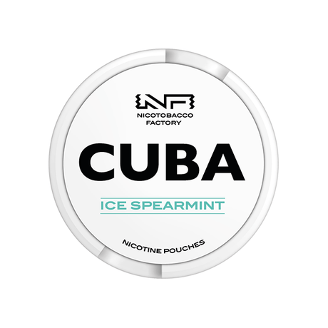 16mg CUBA White Nicotine Pouches - 25 Pouches - PRONTO VAPES