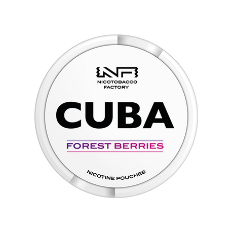 16mg CUBA White Nicotine Pouches - 25 Pouches - PRONTO VAPES