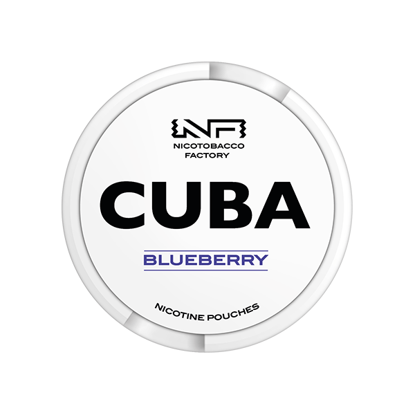 16mg CUBA White Nicotine Pouches - 25 Pouches - PRONTO VAPES