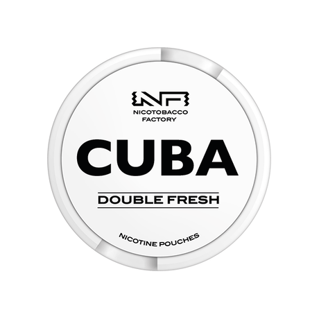 16mg CUBA White Nicotine Pouches - 25 Pouches - PRONTO VAPES