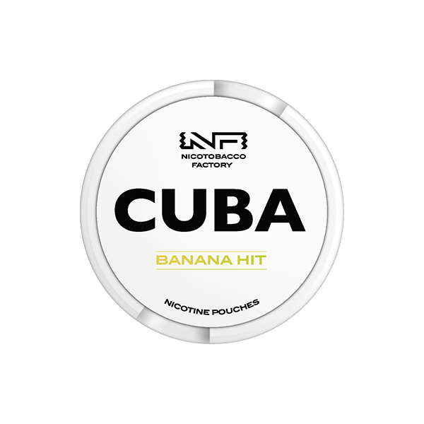 16mg CUBA White Nicotine Pouches - 25 Pouches - PRONTO VAPES