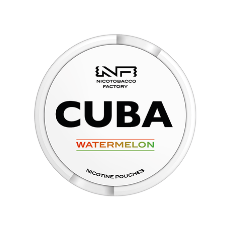 16mg CUBA White Nicotine Pouches - 25 Pouches - PRONTO VAPES