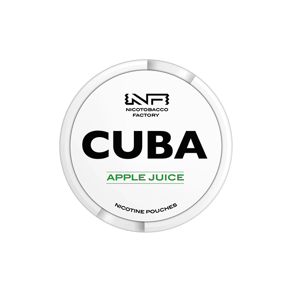 16mg CUBA White Nicotine Pouches - 25 Pouches - PRONTO VAPES