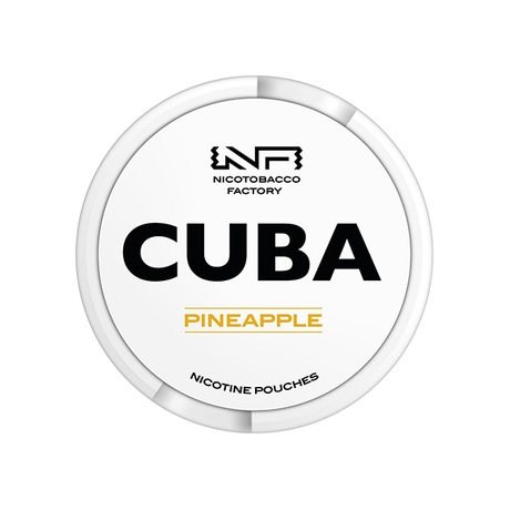 16mg CUBA White Nicotine Pouches - 25 Pouches - PRONTO VAPES