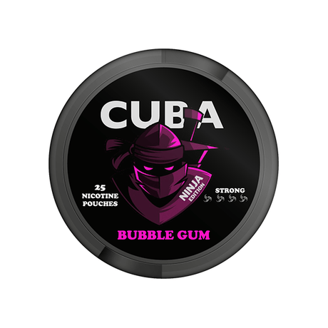 30mg CUBA Ninja Nicotine Pouches - 25 Pouches - PRONTO VAPES