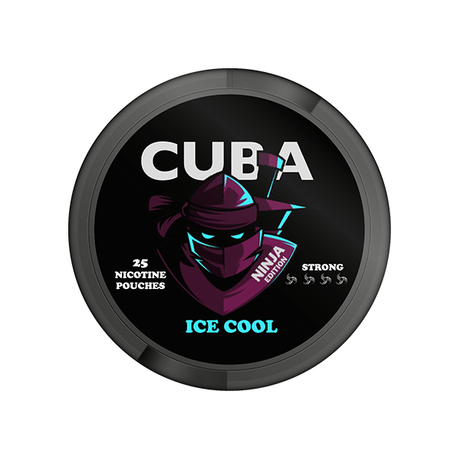 30mg CUBA Ninja Nicotine Pouches - 25 Pouches - PRONTO VAPES