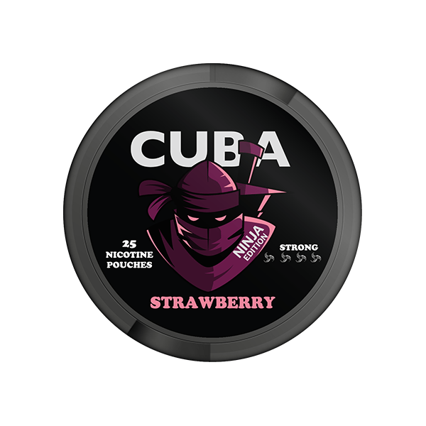 30mg CUBA Ninja Nicotine Pouches - 25 Pouches - PRONTO VAPES