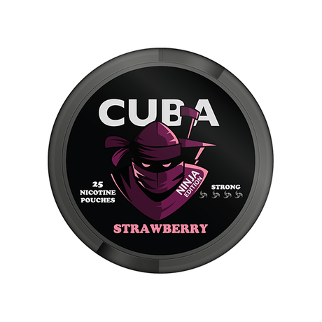 30mg CUBA Ninja Nicotine Pouches - 25 Pouches - PRONTO VAPES