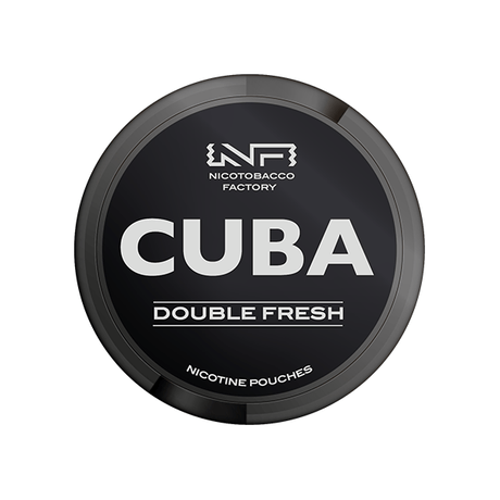 43mg CUBA Black Nicotine Pouches - 25 Pouches - PRONTO VAPES