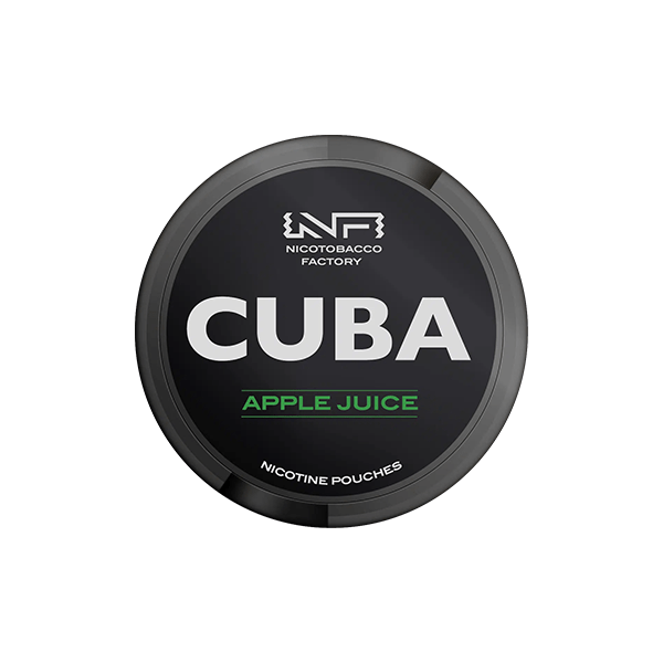 43mg CUBA Black Nicotine Pouches - 25 Pouches - PRONTO VAPES