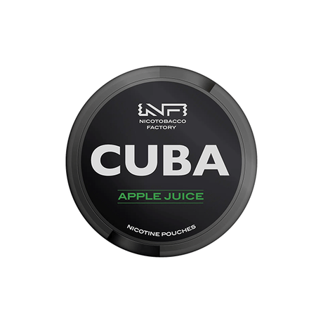 43mg CUBA Black Nicotine Pouches - 25 Pouches - PRONTO VAPES