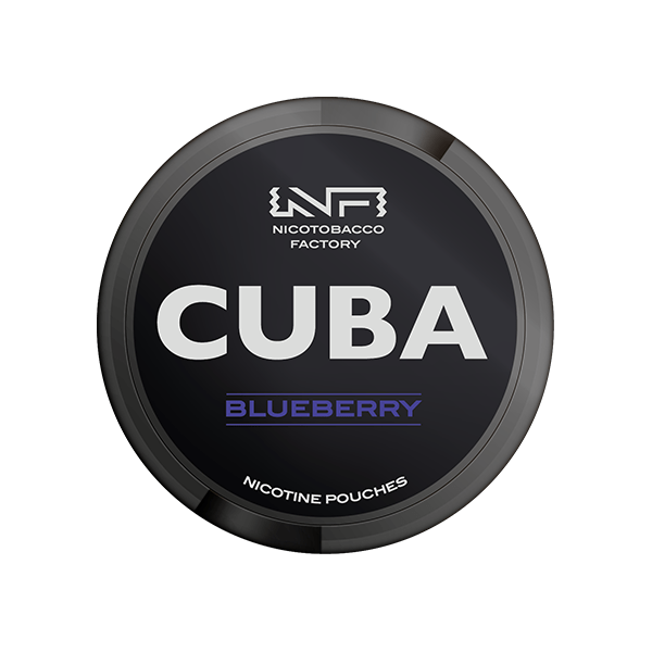 43mg CUBA Black Nicotine Pouches - 25 Pouches - PRONTO VAPES