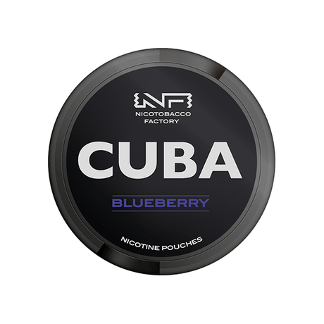 43mg CUBA Black Nicotine Pouches - 25 Pouches - PRONTO VAPES