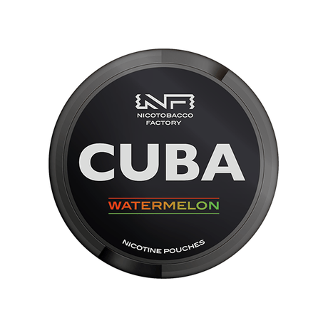 43mg CUBA Black Nicotine Pouches - 25 Pouches - PRONTO VAPES
