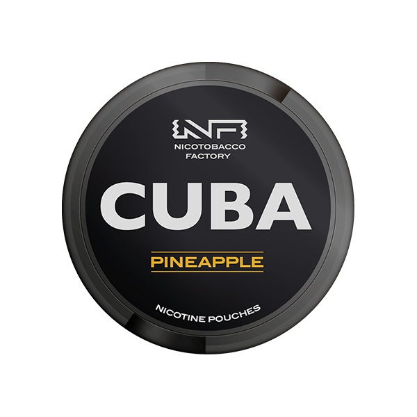 43mg CUBA Black Nicotine Pouches - 25 Pouches - PRONTO VAPES