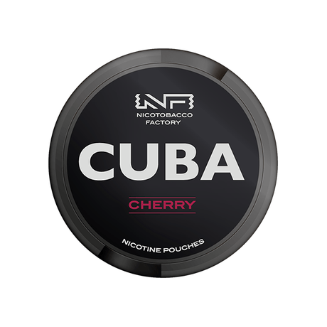43mg CUBA Black Nicotine Pouches - 25 Pouches - PRONTO VAPES
