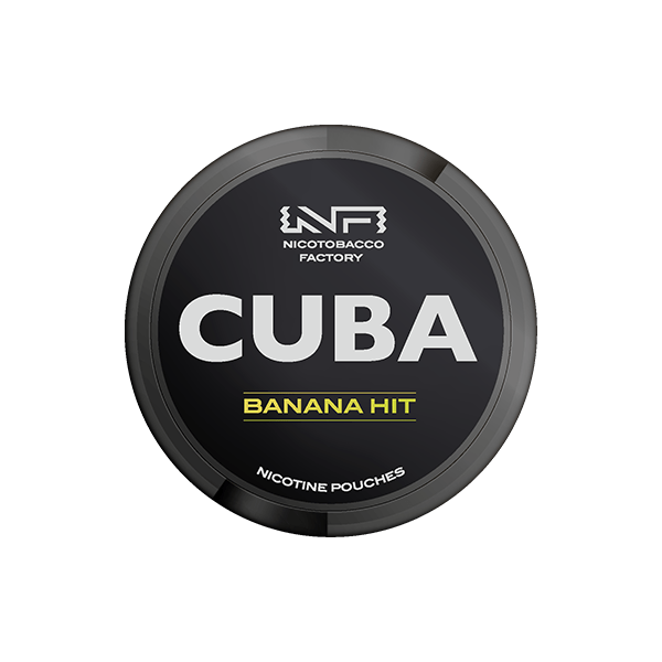 43mg CUBA Black Nicotine Pouches - 25 Pouches - PRONTO VAPES