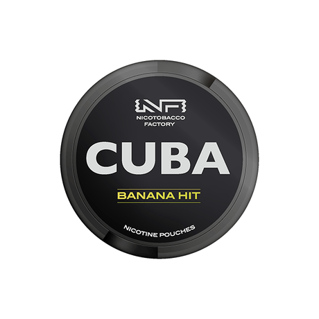 43mg CUBA Black Nicotine Pouches - 25 Pouches - PRONTO VAPES