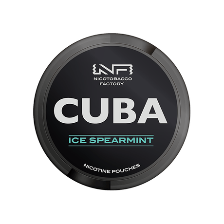 43mg CUBA Black Nicotine Pouches - 25 Pouches - PRONTO VAPES