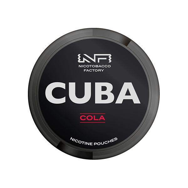 43mg CUBA Black Nicotine Pouches - 25 Pouches - PRONTO VAPES
