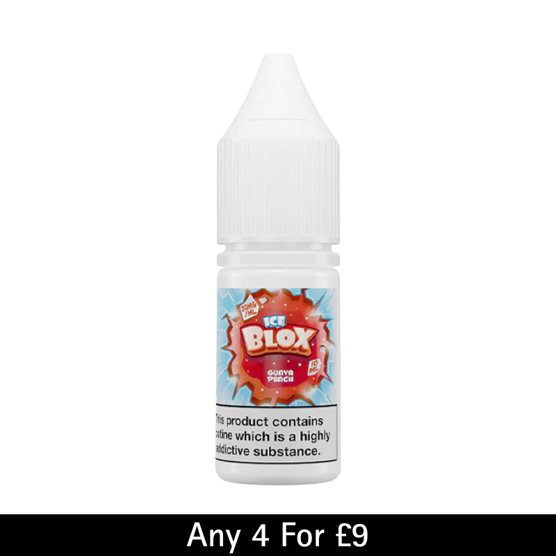 Guava Peach Ice Blox Nic Salt E-Liquid 50/50
