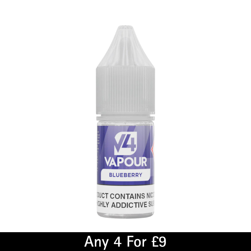 Blueberry V4 Vapour Freebase 50/50 E-Liquid