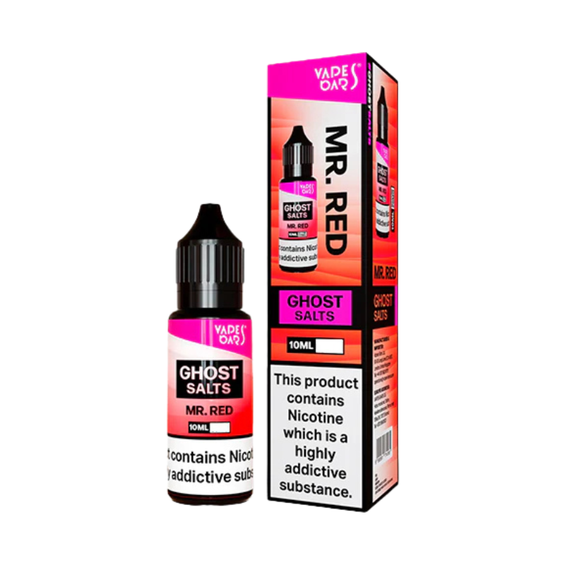 Mr Red Ghost Nic Salt E-Liquid By Vapes Bars