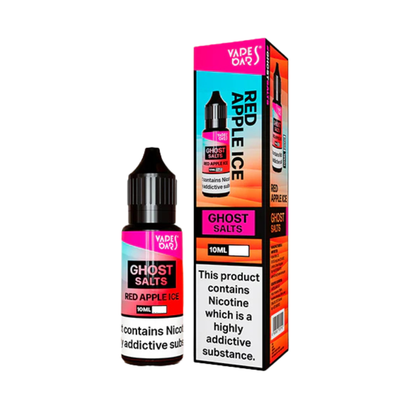 Red Apple Ice Ghost Nic Salt E-Liquid By Vapes Bars