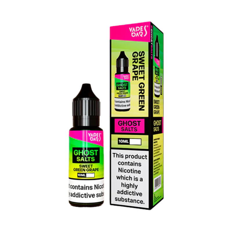 Sweet Green Grape Ghost Nic Salt E-Liquid By Vapes Bars