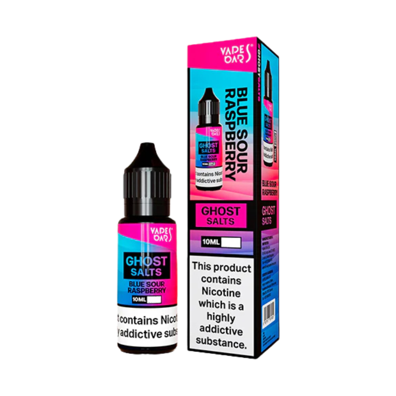 Blue Sour Raspberry Ghost Nic Salt E-Liquid By Vapes Bars