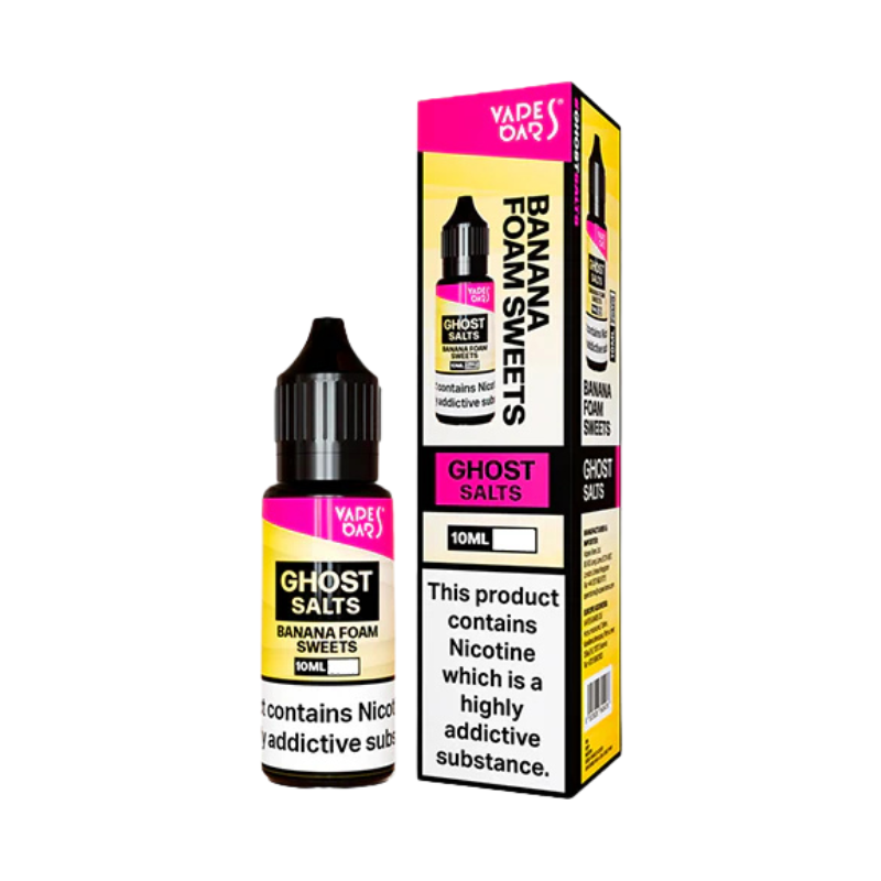 Banana Foam Sweets Ghost Nic Salt E-Liquid By Vapes Bars