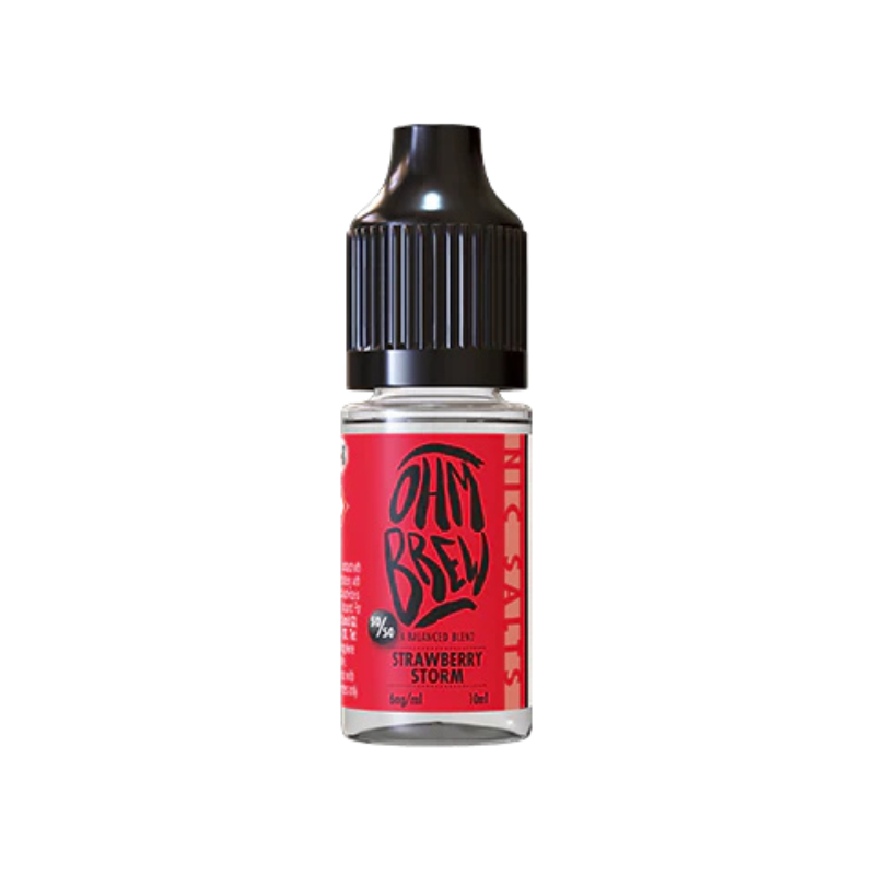 Strawberry Storm Ohm Brew Nic Salt 50/50 E-Liquid