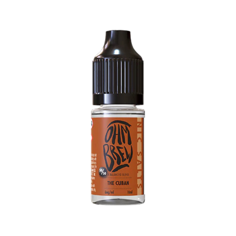 The Cuban Ohm Brew Nic Salt 50/50 E-Liquid