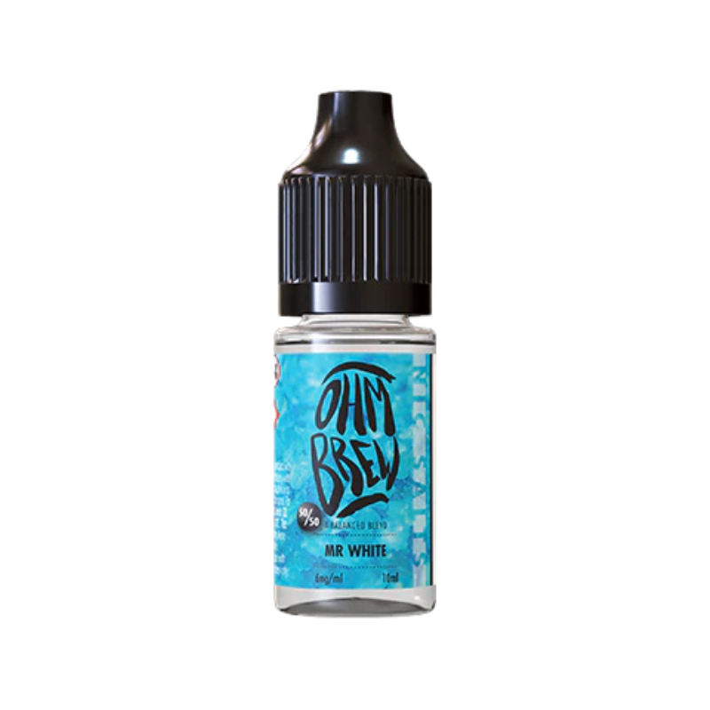 Mr White Ohm Brew Nic Salt 50/50 E-Liquid