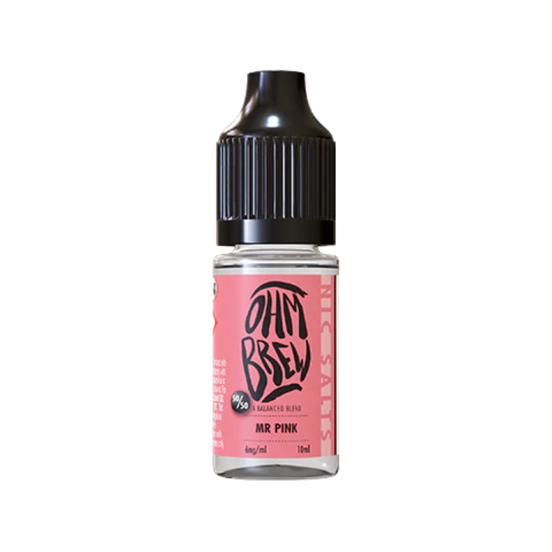 Mr Pink Ohm Brew Nic Salt 50/50 E-Liquid