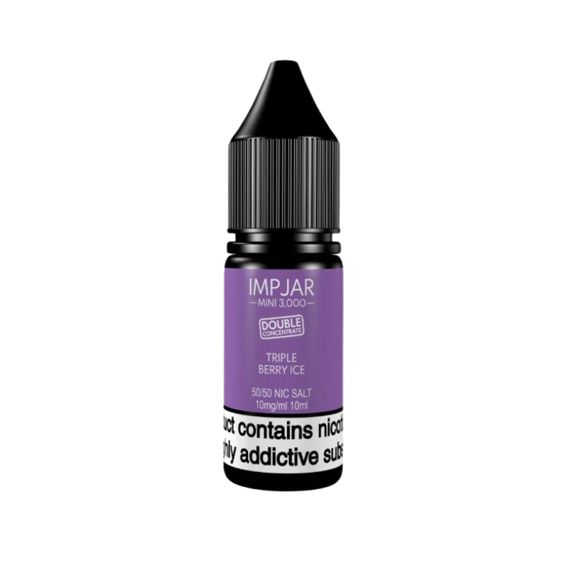 Triple Berry Ice Imp Jar Mini 3000 Double Concentrate 10ml Nic Salt E-Liquid