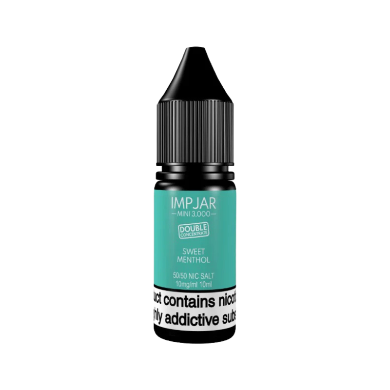Sweet Menthol Imp Jar Mini 3000 Double Concentrate 10ml Nic Salt E-Liquid