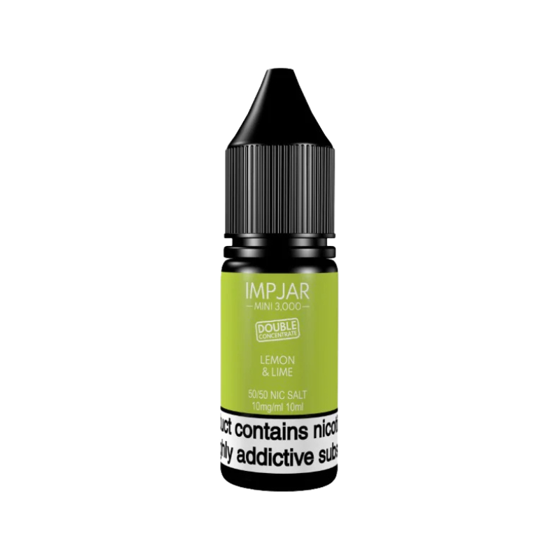 Lemon & Lime Imp Jar Mini 3000 Double Concentrate 10ml Nic Salt E-Liquid