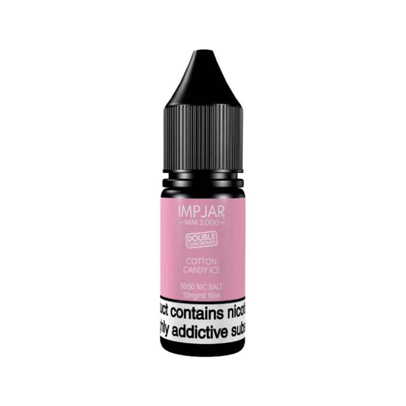 Cotton Candy Ice Imp Jar Mini 3000 Double Concentrate 10ml Nic Salt E-Liquid