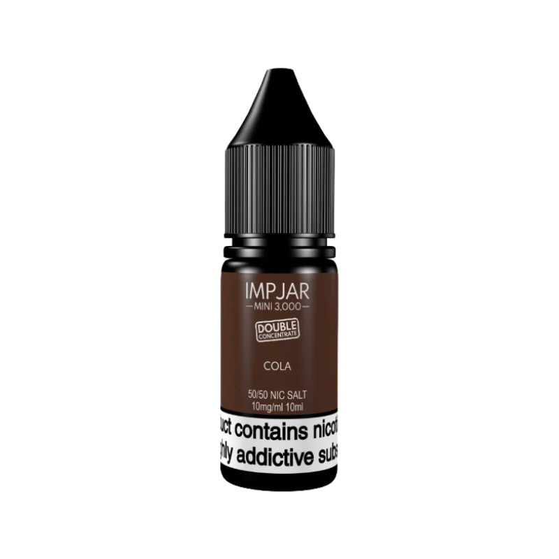 Cola Imp Jar Mini 3000 Double Concentrate 10ml Nic Salt E-Liquid