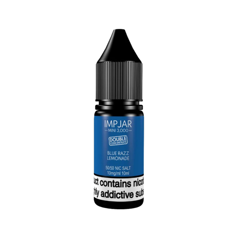 Blue Razz Lemonade Imp Jar Mini 3000 Double Concentrate 10ml Nic Salt E-Liquid