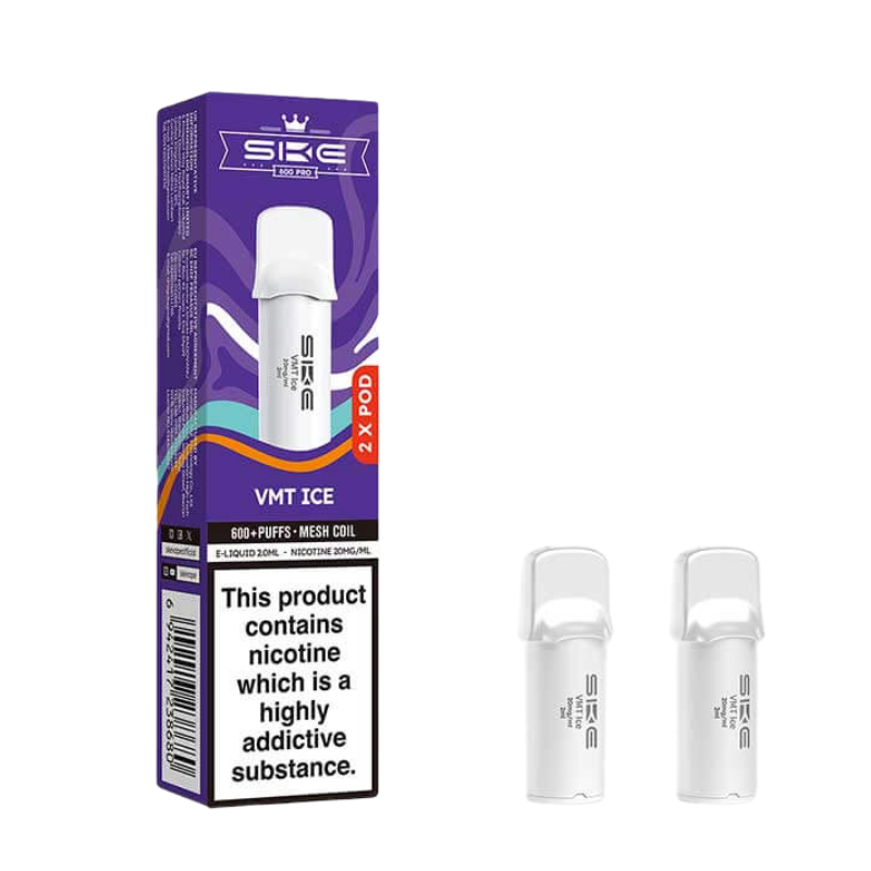 VMT Ice SKE Crystal Pro Prefilled Vape Pods 20mg - 2PK