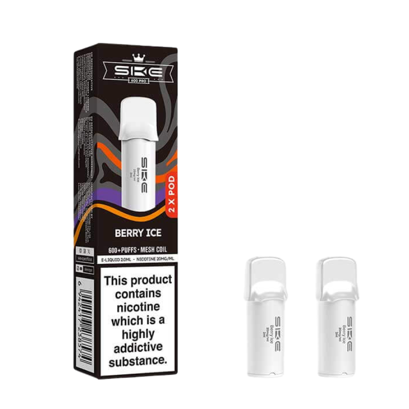 Berry Ice SKE Crystal Pro Prefilled Vape Pods 20mg - 2PK
