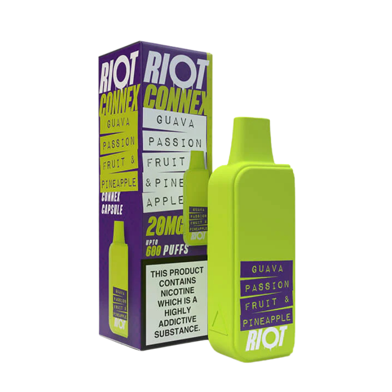 Guava Passion Fruit & Pineapple Riot Squad Connex Prefilled Vape Pod - 1PK