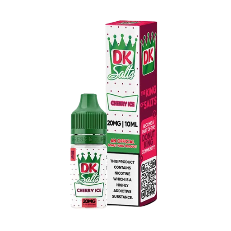 Cherry Ice Donut King Bar Juice Nic Salt 10ml E-liquid 50/50